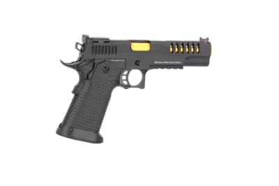Specna Arms Hi-Capa SA-VGP25 VAPOR Pistolet GBB - Czarno-Złoty - obrazek 3