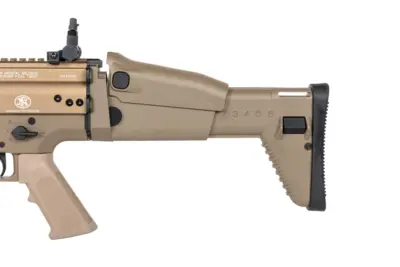 Karabinek szturmowy ASG Cybergun x FN HERSTAL SCAR-H CQC Tan - obrazek 3
