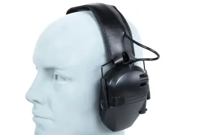 Aktywne ochronniki słuchu Wosport HD-21 Czarne - obrazek 2