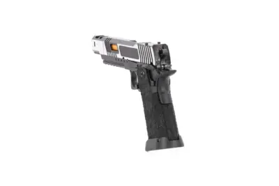 Specna Arms Hi-Capa SA-VGP20 VAPOR Pistolet GBB (Optics Ready) - Czarno-Srebrny - obrazek 2