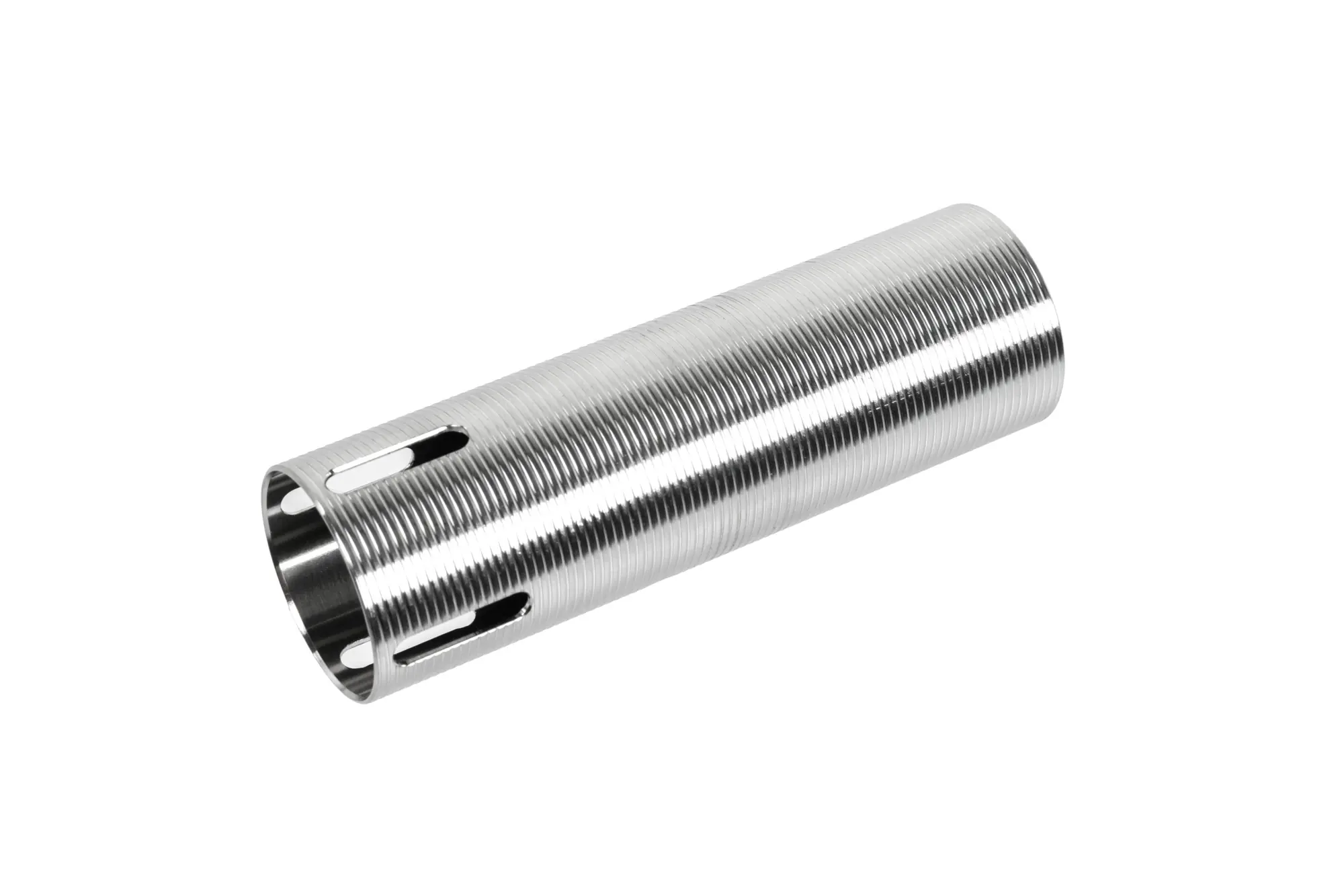 Stalowy cylinder żebrowany FPS Softair do replik L85/SR25/PSG1 (do luf 401-450mm) OD-G-FPS-08-046682-00 asgbox.pl Stalowy cylinder żebrowany FPS Softair do replik L85/SR25/PSG1 (do luf 401-450mm) - obrazek 2