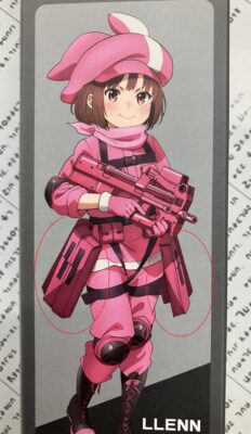 EastA LLENN (Gun Gale Online) P90 MOLLE Triple Magazine Pouch - Pink - obrazek 5