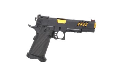 SA Hi-Capa SA-VGP10 VAPOR(TM) GBB Pistol – Black / Gold - obrazek 7