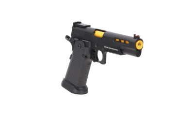 SA Hi-Capa SA-VGP06 VAPOR(TM) GBB Pistol – Black / Gold - obrazek 8