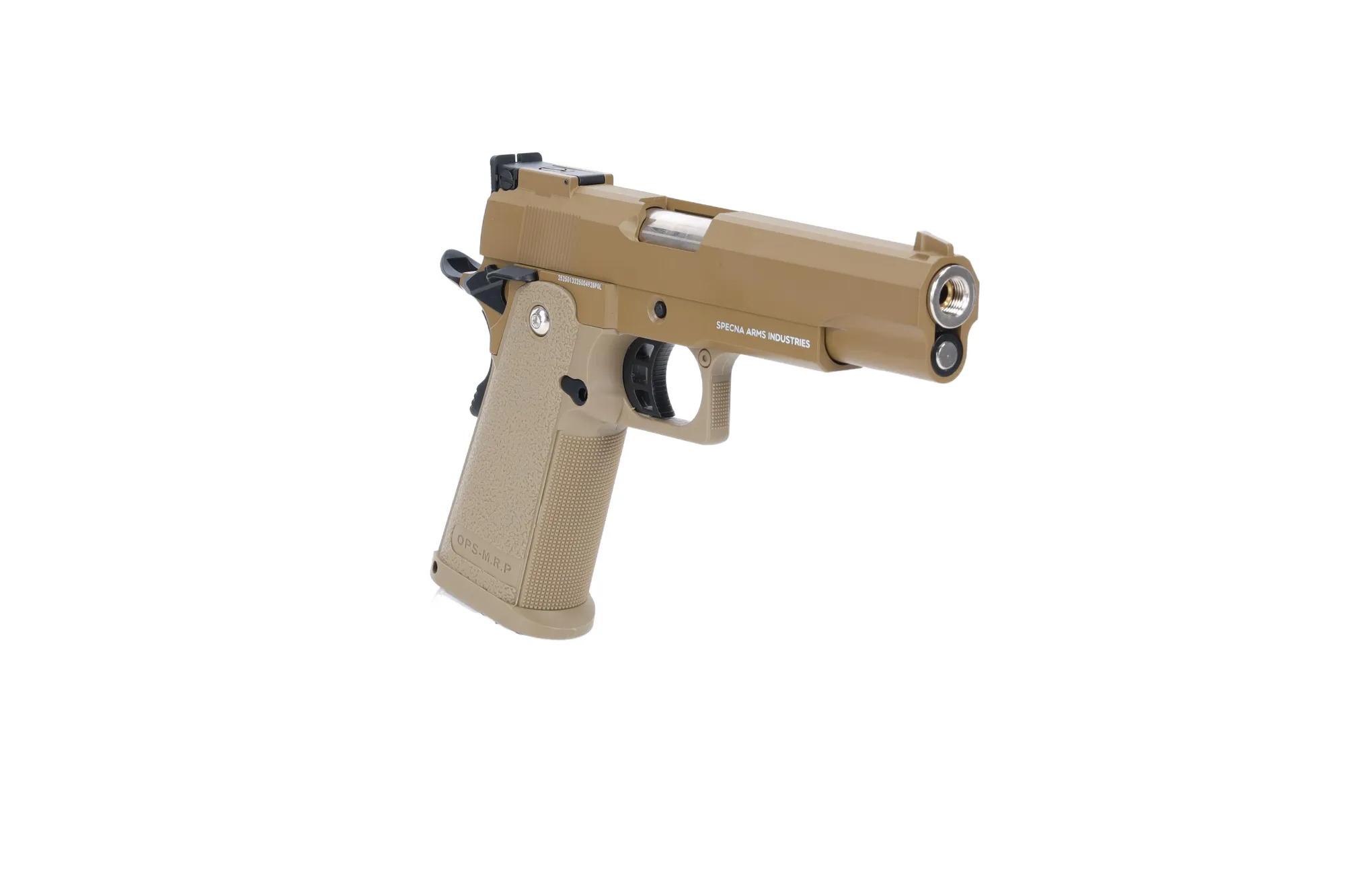 SA Hi-Capa SA-VGP04 VAPOR(TM) GBB Pistol - Tan OD-A-SPARMS338 asgbox.pl SA Hi-Capa SA-VGP04 VAPOR(TM) GBB Pistol - Tan - obrazek 8