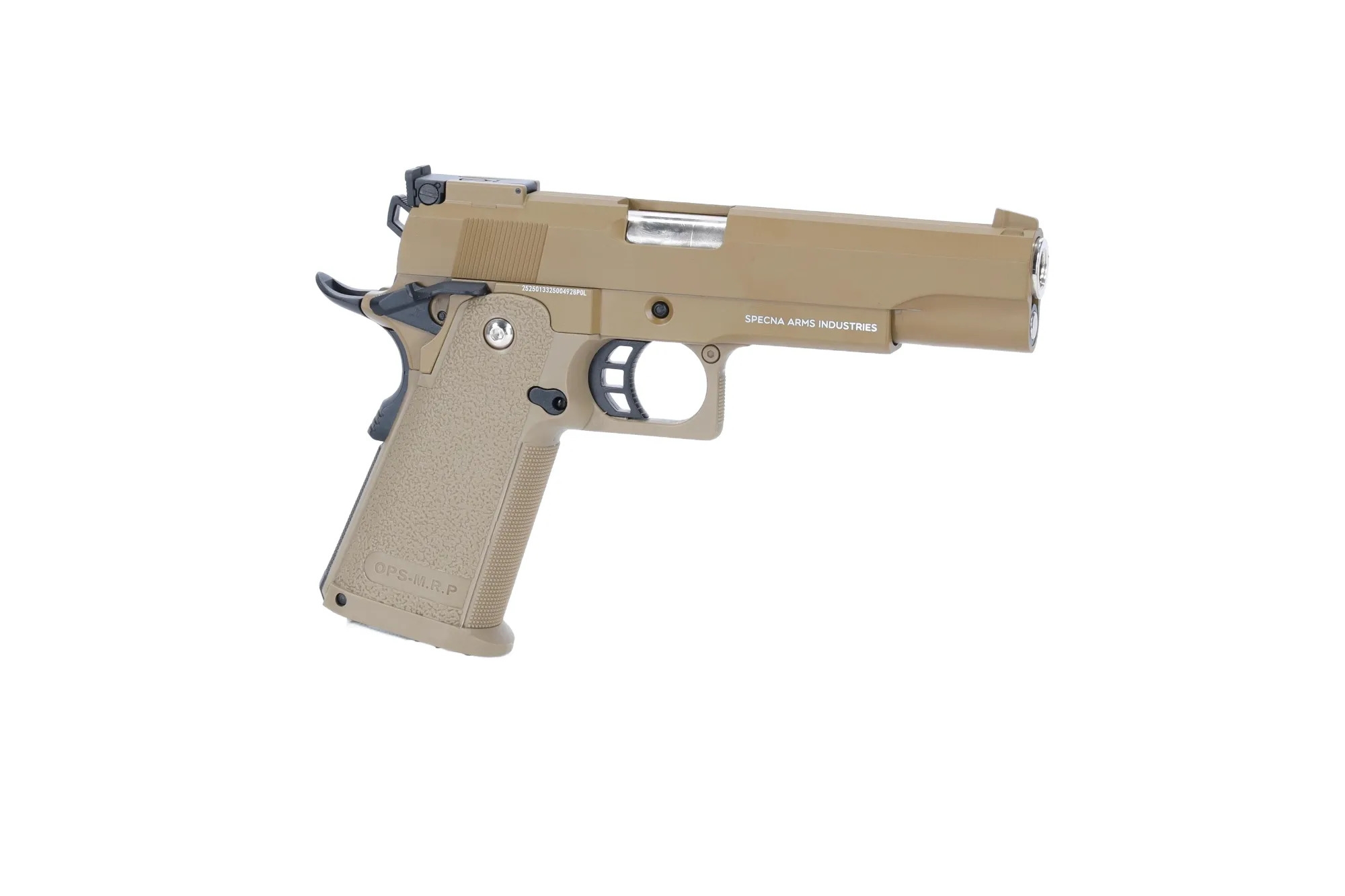 SA Hi-Capa SA-VGP04 VAPOR(TM) GBB Pistol - Tan OD-A-SPARMS338 asgbox.pl SA Hi-Capa SA-VGP04 VAPOR(TM) GBB Pistol - Tan - obrazek 7