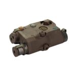 FMA AN/PEQ15 LA5-C ATPIAL Version (IR Flashlight, Red / IR Laser) - Tan