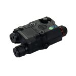 FMA AN/PEQ15 LA5-C UHP Version (LED Flashlight, Green / IR Laser) - Black