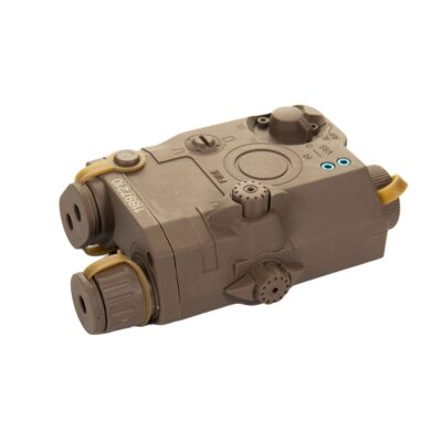 FMA PEQ 15 LA-5 Dummy Battery Box with Red Laser - Tan