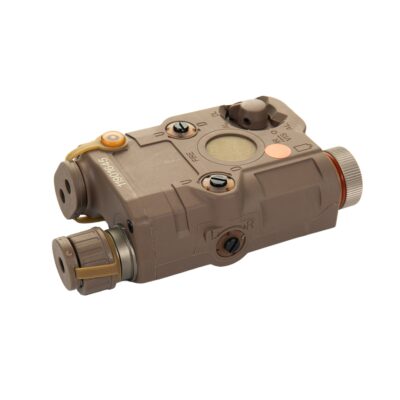 FMA AN/PEQ15 LA-5 Upgrade Version (LED Flashlight, Red / IR Laser) - Tan