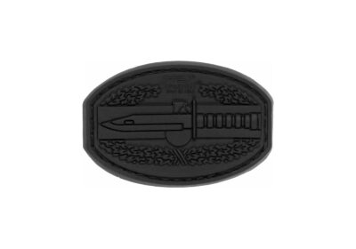 3D PVC COMBAT ACTION Patch - Black