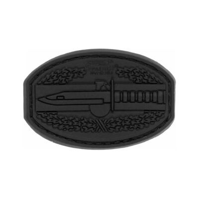 3D PVC COMBAT ACTION Patch - Black