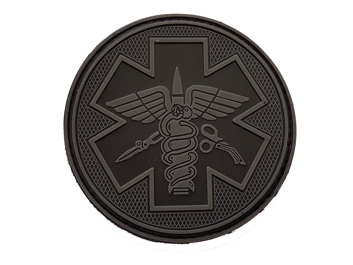 3D PVC MEDIC Patch - Grey OD-A-P3DP038 asgbox.pl 3D PVC MEDIC Patch - Grey