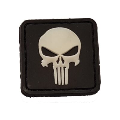 3D PVC PUNISHER Patch - Black