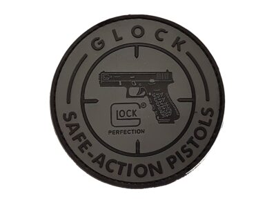 3D PVC GLOCK Patch - Grey