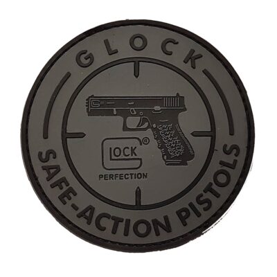 3D PVC GLOCK Patch - Grey