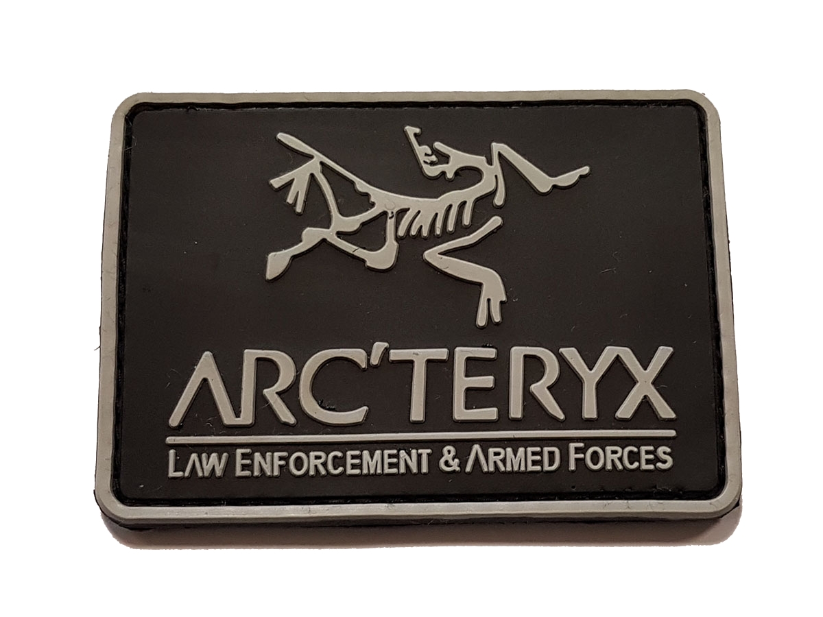 3D PVC ARCTERYX Patch - Black OD-A-P3DP037 asgbox.pl 3D PVC ARCTERYX Patch - Black