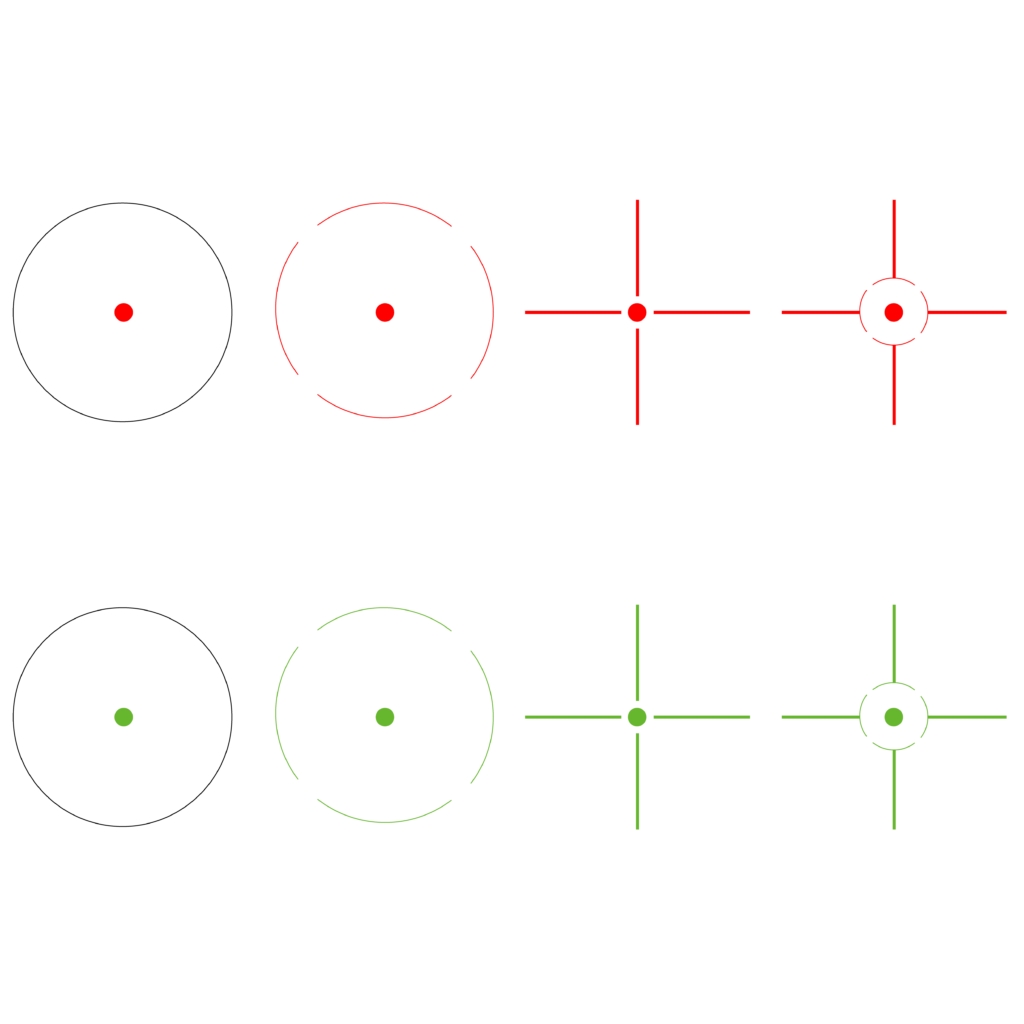 VictOptics Z4 1x23x34 Red Dot Sight - Black OD-A-RDSL26 asgbox.pl VictOptics Z4 1x23x34 Red Dot Sight - Black - obrazek 9
