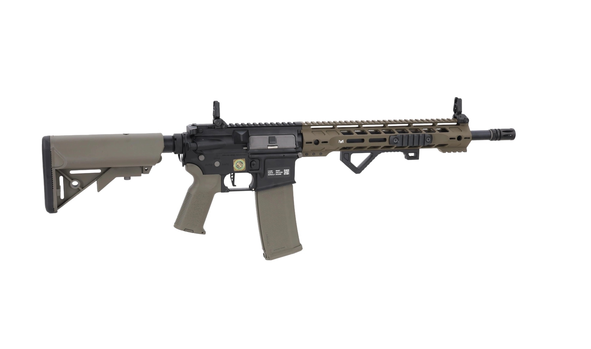 SA M4 Carbine M-LOK (RRA SA-P14 PRIME(TM) ASTER II ETU BLDC(TM)) - Green OD-A-SPARMS374-OD asgbox.pl SA M4 Carbine M-LOK (RRA SA-P14 PRIME(TM) ASTER II ETU BLDC(TM)) - Green - obrazek 7