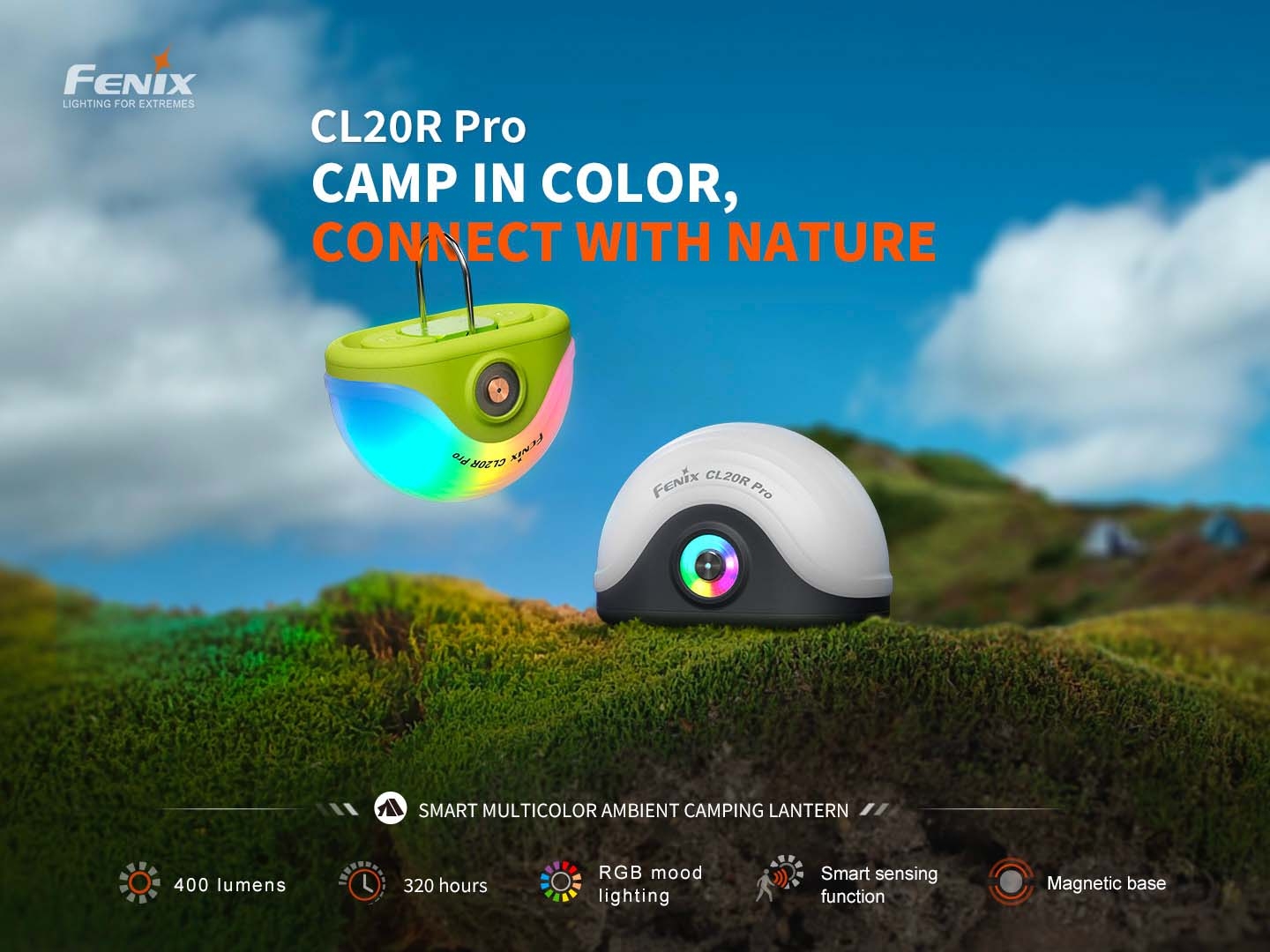 FENIX CL20R PRO Rechargeable Lantern - Black CL20RPROB asgbox.pl FENIX CL20R PRO Rechargeable Lantern - Black - obrazek 13