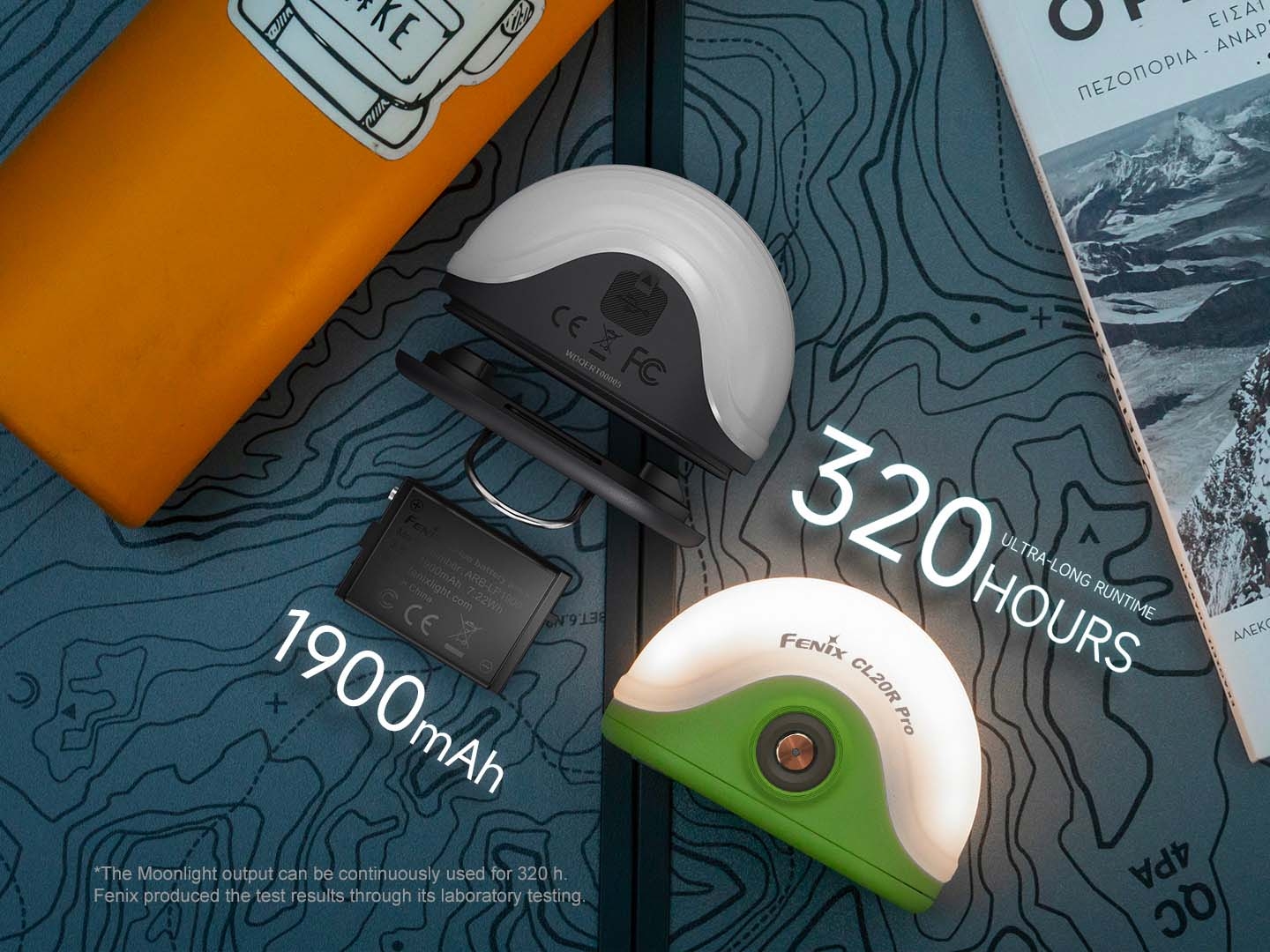 FENIX CL20R PRO Rechargeable Lantern - Green OD-A-CL20RPROG asgbox.pl FENIX CL20R PRO Rechargeable Lantern - Green - obrazek 6