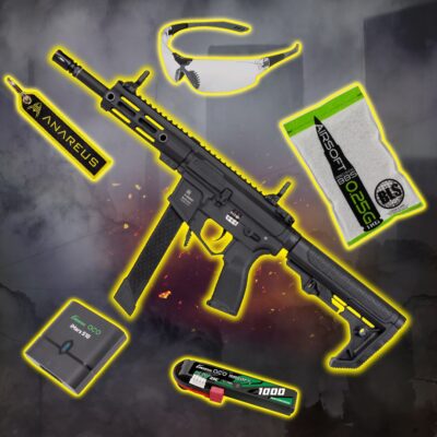 STARTER PACK Set SA AR9 Light Ops (SA-FX01 FLEX(TM) HAL ETU(TM)) - Black