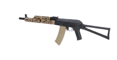 SA x KPYK AK-74S (SA-PJ12 PRIME(TM)) ASTER V3(TM) BLDC(TM) – Black / Tan - obrazek 2