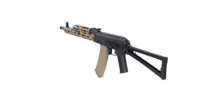 SA x KPYK AK-74S (SA-PJ12 PRIME(TM)) ASTER V3(TM) BLDC(TM) – Black / Tan - obrazek 3