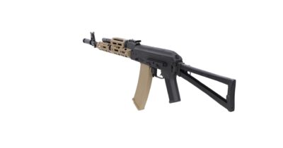 SA x KPYK AK-74S (SA-PJ13 PRIME(TM)) ASTER V3(TM) BLDC(TM) – Black / Tan - obrazek 3