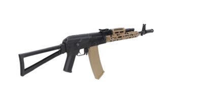 SA x KPYK AK-74S (SA-PJ13 PRIME(TM)) ASTER V3(TM) BLDC(TM) – Black / Tan - obrazek 6