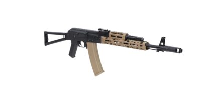 SA x KPYK AK-74S (SA-PJ13 PRIME(TM)) ASTER V3(TM) BLDC(TM) – Black / Tan - obrazek 9