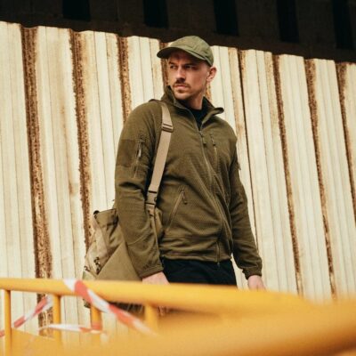 Alternative view of HELIKON ALPHA TACTICAL Functional Fleece Sweatshirt - Green