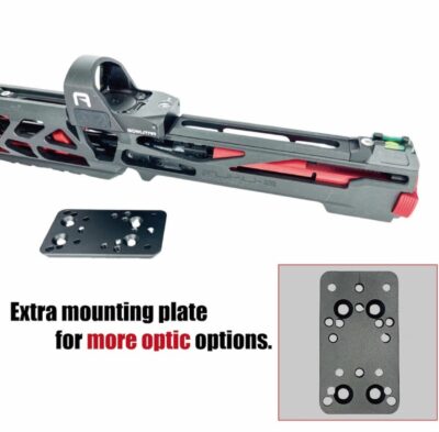 CTM FUKU-2 Skeleton CNC Upper Set for AAP-01 - Violet / Green - obrazek 6