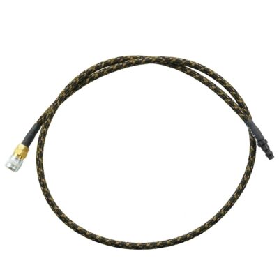 EPeS SlimLine HPA Hose with Braid, 100 cm - Tiger Stripe