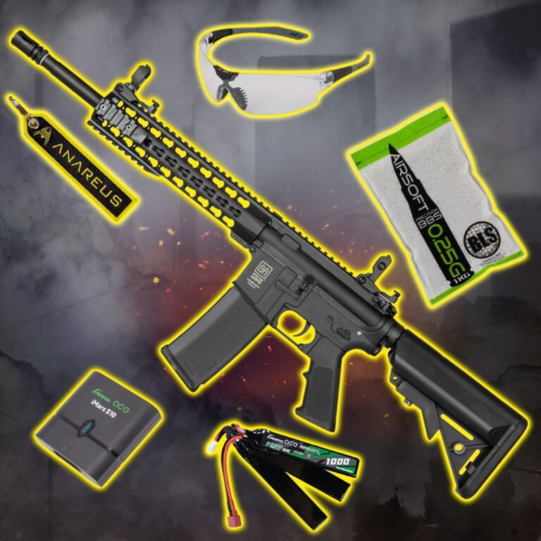 STARTER PACK Set SA M4 Keymod Gen2 (SA-F02 FLEX(TM) HAL ETU(TM)) – Black