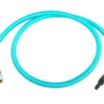 asgbox.pl - Wąż HPA EPeS Mk. IV S&F z oplotem 115 cm Niebieski