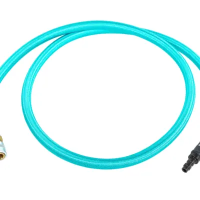 asgbox.pl - Wąż HPA EPeS Mk. IV S&F z oplotem 115 cm Niebieski