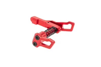 asgbox.pl - Aluminiowy zwalniacz magazynka Maxx Model Advanced typu B do replik MTW M4 Czerwony