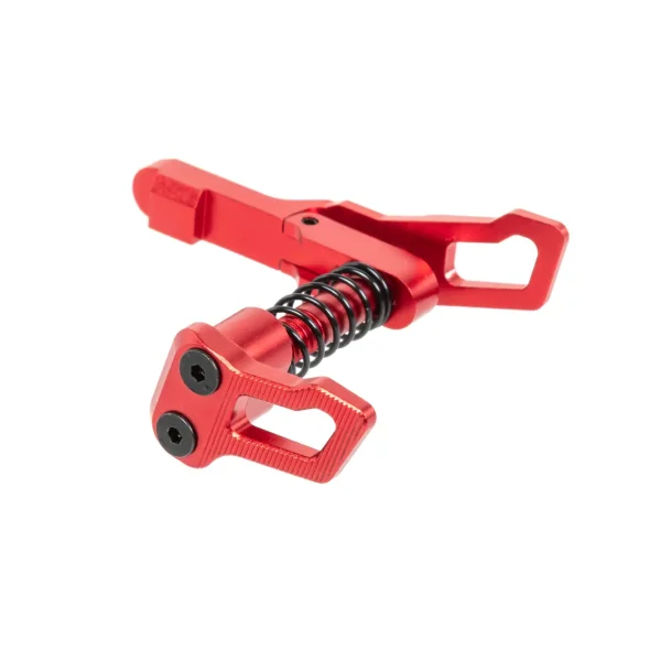 asgbox.pl - Aluminiowy zwalniacz magazynka Maxx Model Advanced typu B do replik MTW M4 Czerwony