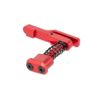 asgbox.pl - Aluminiowy zwalniacz magazynka Maxx Model Advanced typu C do replik MTW M4 Czerwony