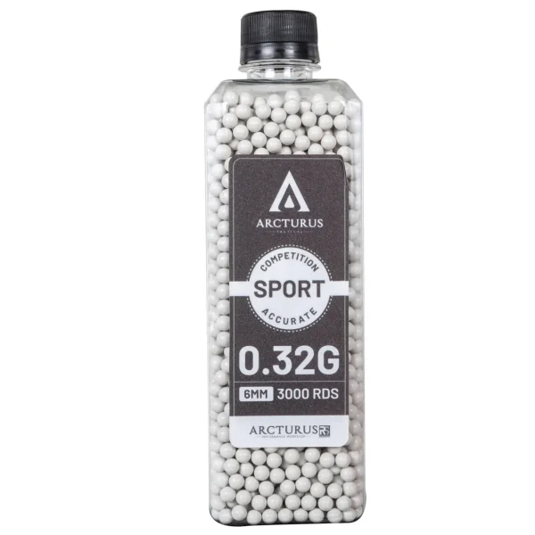 asgbox.pl - Kulki Arcturus RS® SPORT Match Grade 0.32g 3000 sztuk butelka
