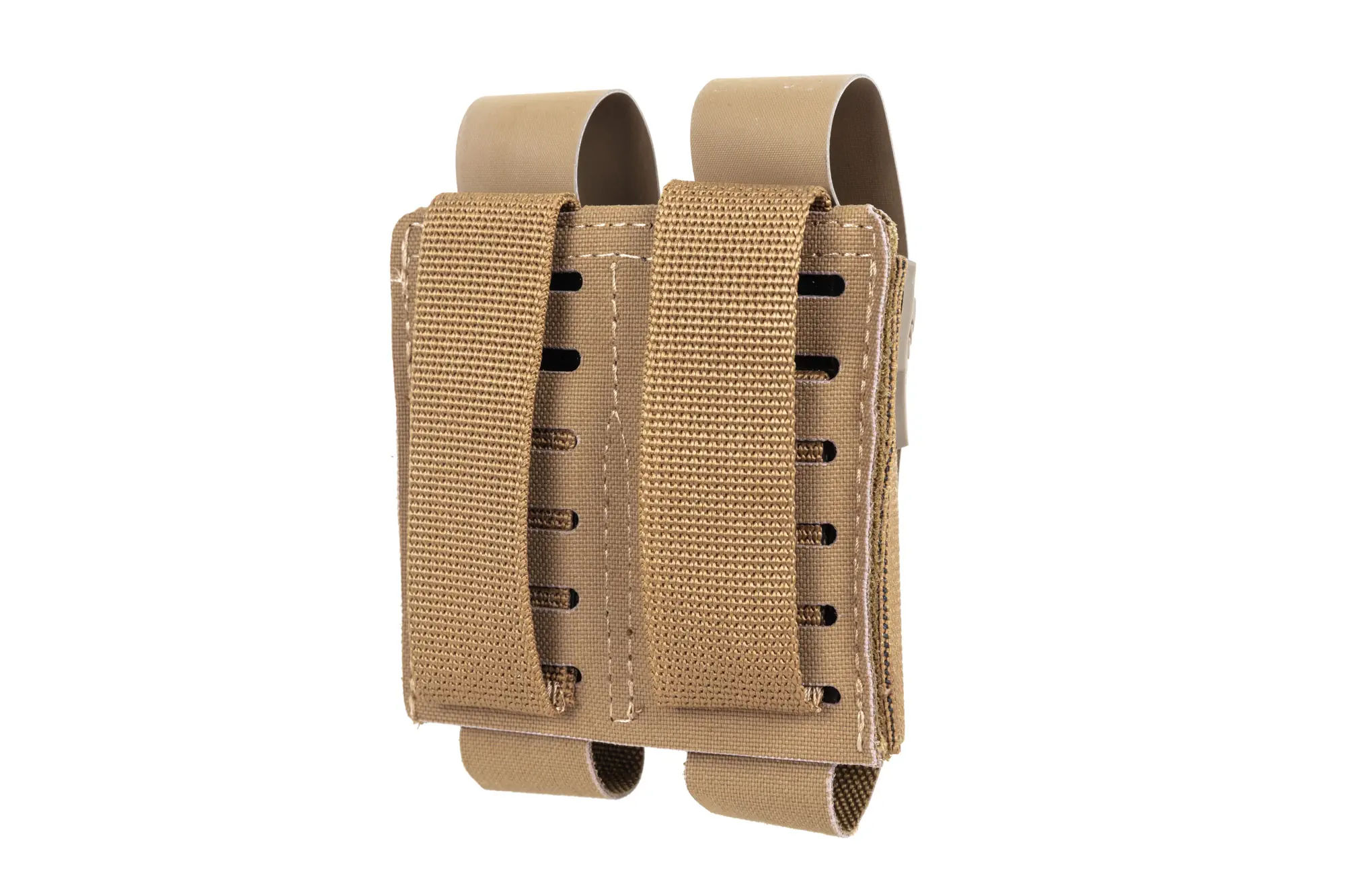 Podwójna ładownica Wosport na magazynki pistoletowe MG-126 Coyote Brown OD-G-WSP-19-046924-00 asgbox.pl Podwójna ładownica Wosport na magazynki pistoletowe MG-126 Coyote Brown - obrazek 2