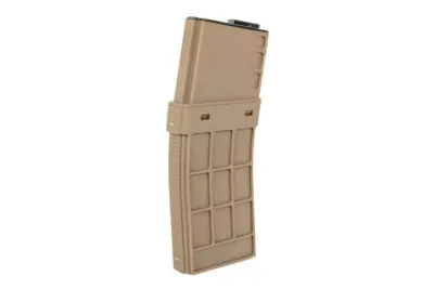 Magazynek Mid-Cap 220 kulek CYMA do replik M4/M16 M102 Tan - obrazek 2