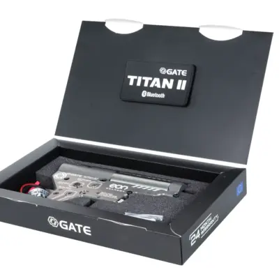asgbox.pl - Kompletny Gearbox GATE EON V2 z wbudowanym układem TITAN II Bluetooth® Short Stroke 330 FPS/1J (Front Wired)