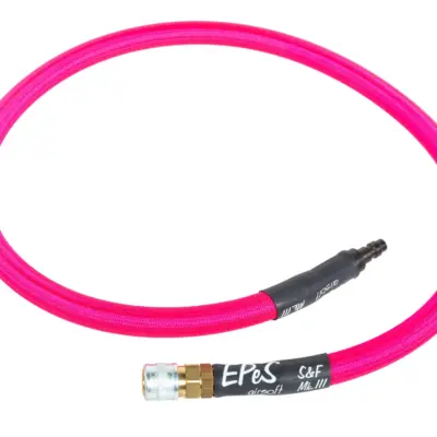 asgbox.pl - Wąż HPA EPeS Mk. III S&F z oplotem 80 cm Różowy