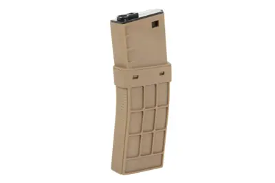 Magazynek Mid-Cap 220 kulek CYMA do replik M4/M16 M102 Tan - obrazek 3