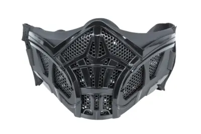 Maska Nuprol Mesh Lower Face Shield V7 Czarna - obrazek 3