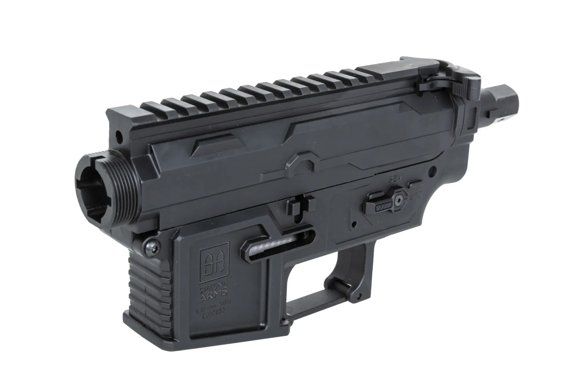 Korpus Specna Arms SAAS do replik AR15 Prime ™ Czarny OD-G-SPE-09-046719-00 asgbox.pl Korpus Specna Arms SAAS do replik AR15 Prime ™ Czarny - obrazek 2