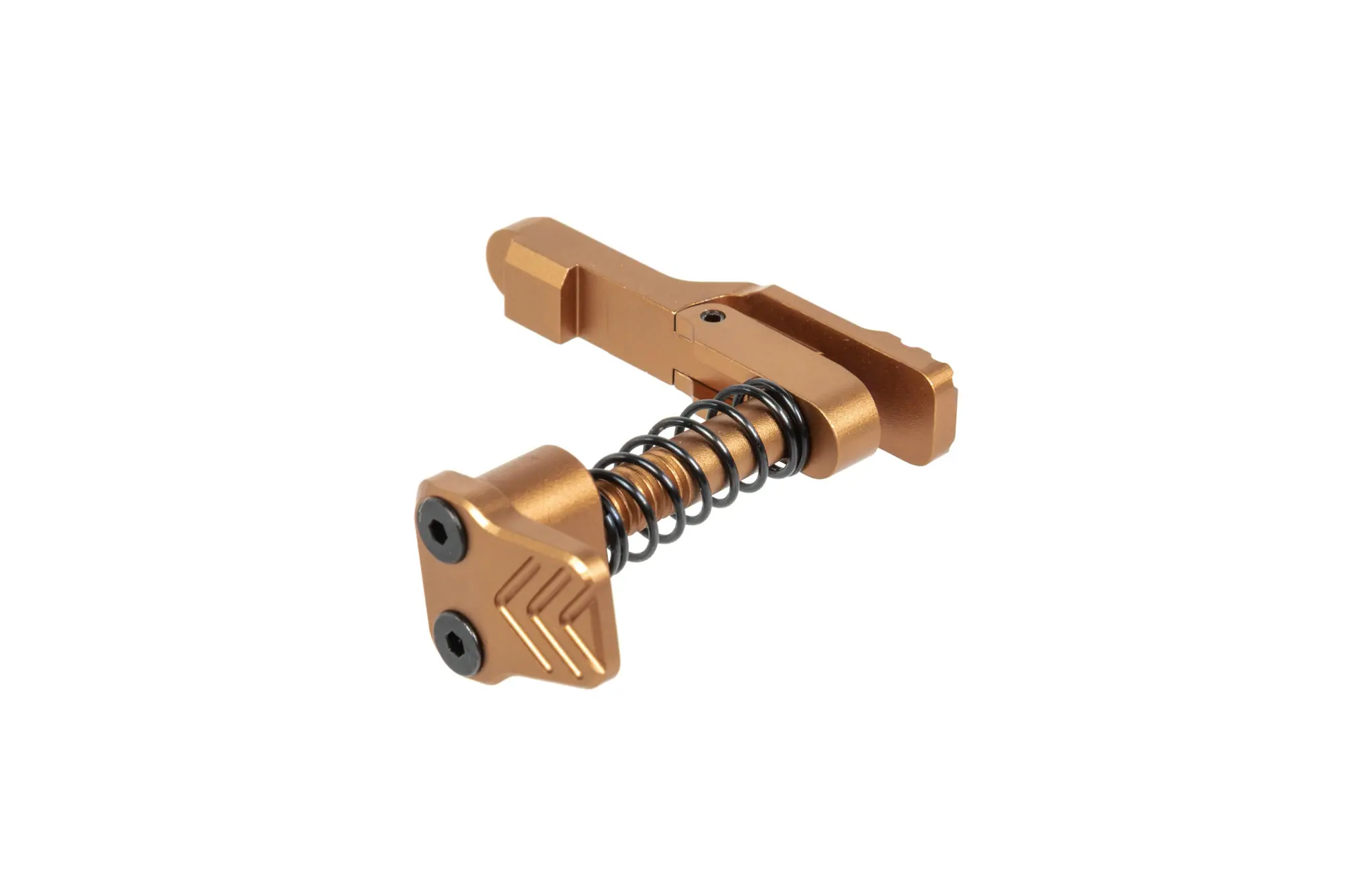 Aluminiowy zwalniacz magazynka Maxx Model Advanced typu A do replik MTW M4 Flat Dark Earth OD-G-MXM-09-047214-00 asgbox.pl Aluminiowy zwalniacz magazynka Maxx Model Advanced typu A do replik MTW M4 Flat Dark Earth - obrazek 2