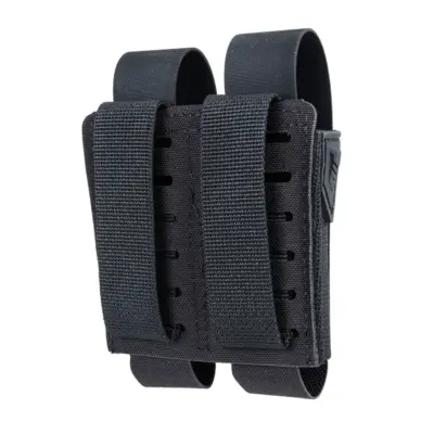 asgbox.pl - Podwójna ładownica Wosport na magazynki pistoletowe MG-126 Czarny